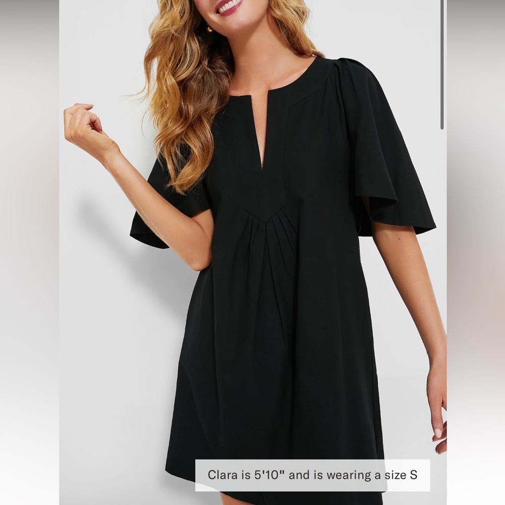 Black Finley Flutter Sleeve Dress
POMANDER PLACE - Picture 2 of 14